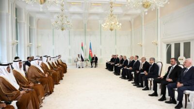 BAE Devlet Başkanı Şeyh Muhammed Bin Zayed Al Nahyan, Azerbaycan