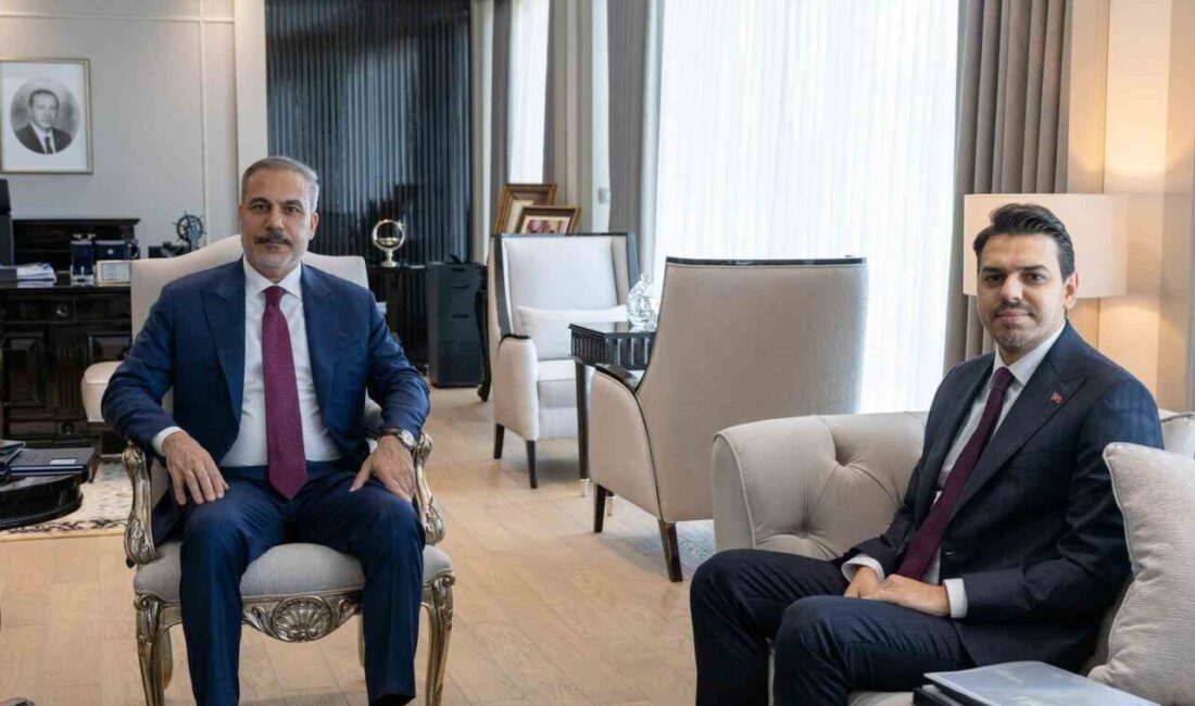 Dışişleri Bakanı Hakan Fidan, Ankara'da TİKA Başkanı Abdullah Eren ile