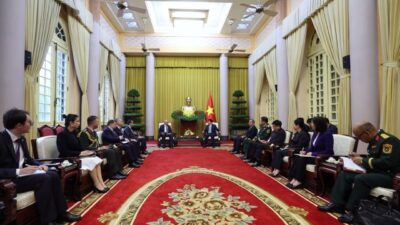 Milli Savunma Bakanı Yaşar Güler, Vietnam'ın başkenti Hanoi'de Devlet Başkanı