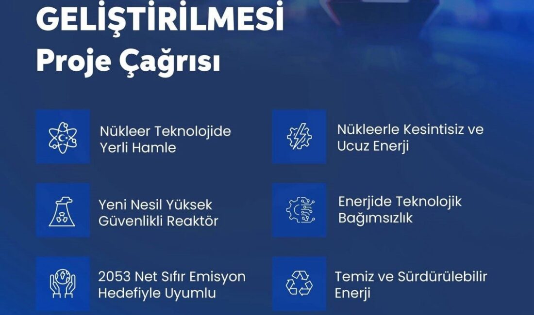 Sanayi ve Teknoloji Bakanı Mehmet Fatih Kacır, Türkiye'nin yerli nükleer