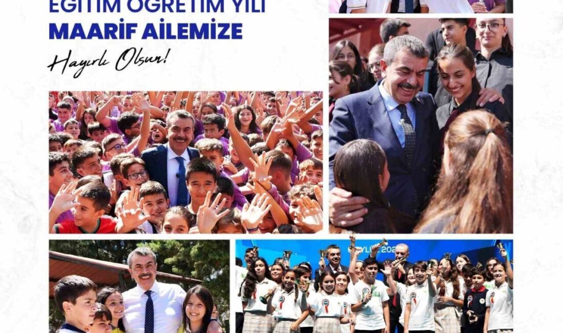 Milli Eğitim Bakanı Yusuf Tekin, yeni eğitim yılında, özünden gelen