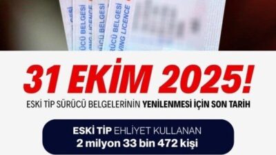İçişleri Bakanı Ali Yerlikaya, eski tip sürücü belgelerinin son kullanma