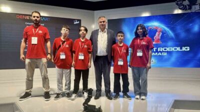 Denizli'nin Beyağaç Belediye Başkanı Sezayi Pütün, TEKNOFEST 2025'te ilçeyi temsil