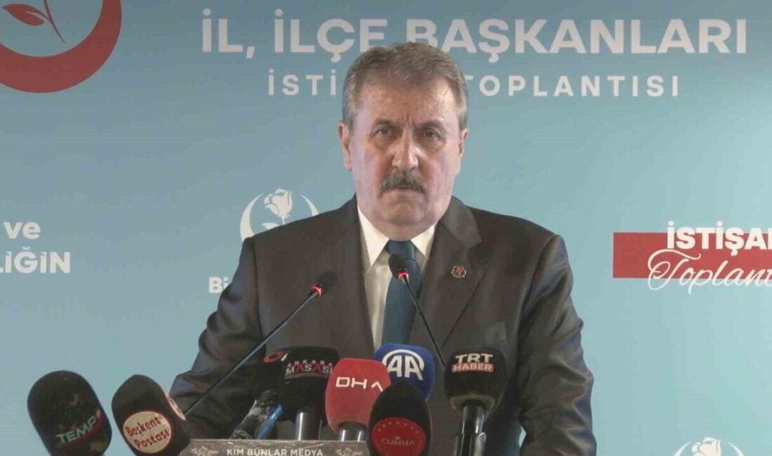 BBP Genel Başkanı Mustafa Destici, nükleer silahın caydırıcılık için şart