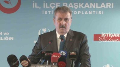 BBP Genel Başkanı Mustafa Destici, nükleer silahın caydırıcılık için şart