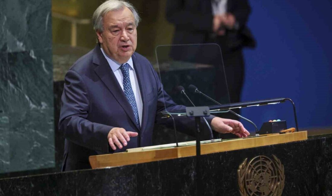 BM Genel Sekreteri Guterres, Gazze'deki yıkımın boyutunu BM tarihindeki en