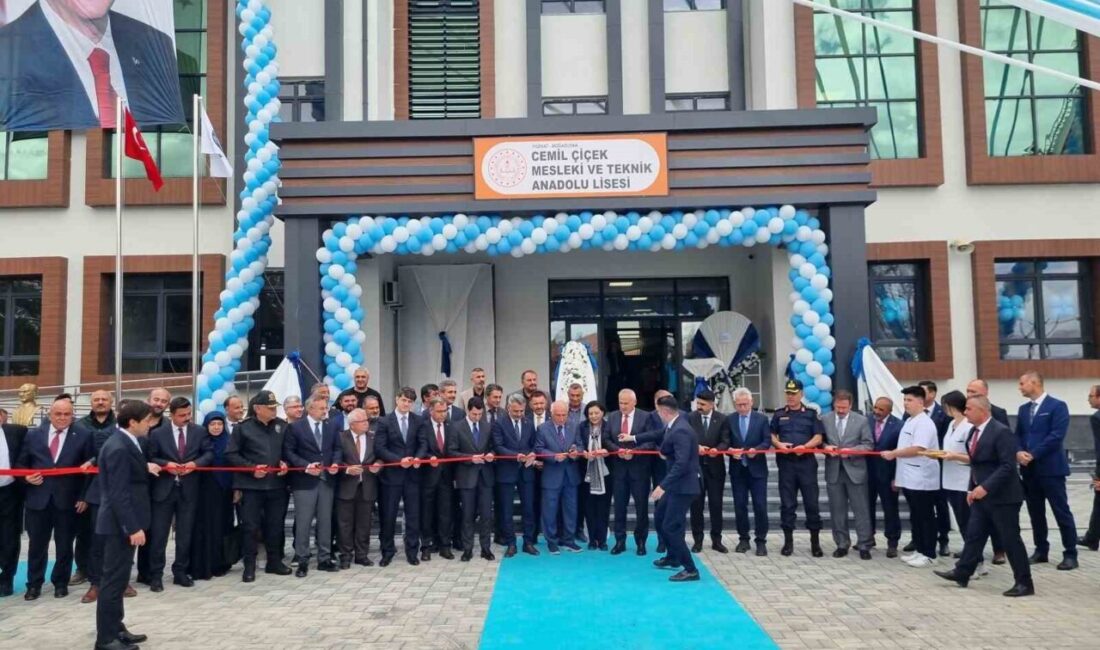 Boğazlıyan ilçesinde Cemil Çiçek Mesleki ve Teknik Anadolu Lisesi'nin yeni