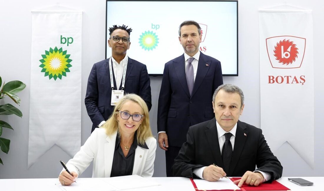 Türk şirketi BOTAŞ, BP, ENI ve Shell ile 8,7 milyar