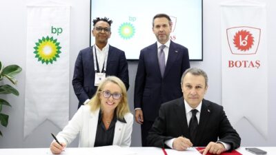Türk şirketi BOTAŞ, BP, ENI ve Shell ile 8,7 milyar