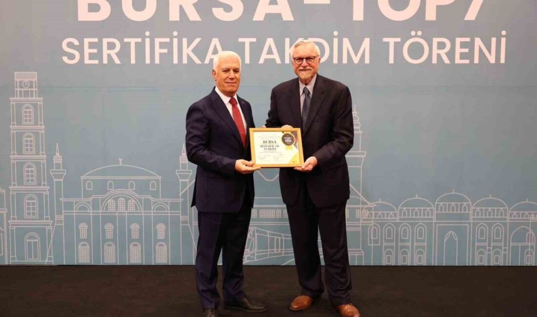 Bursa Büyükşehir Belediyesi, akıllı şehircilik alanındaki başarısıyla dünyanın en akıllı
