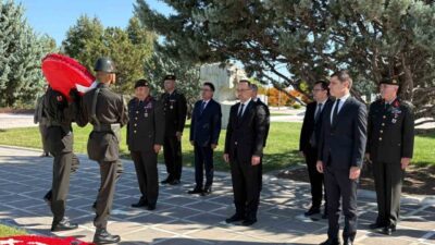 4. Cumhurbaşkanı Cemal Gürsel, ölümünün 59. yılında Devlet Mezarlığı'nda düzenlenen