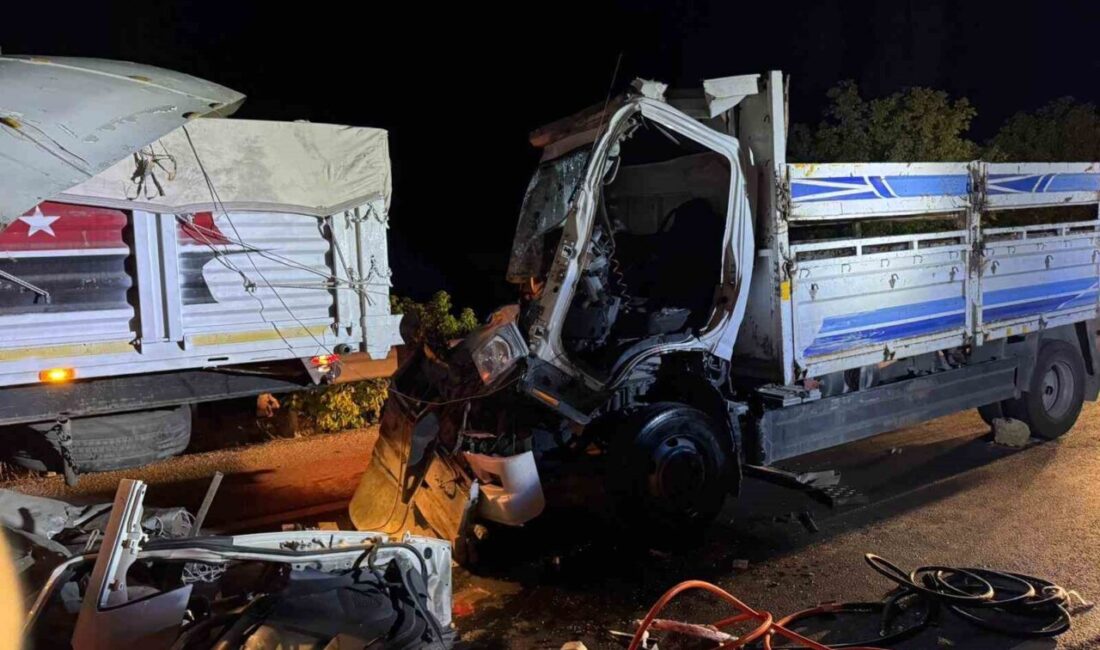 Sungurlu ilçesinde meydana gelen trafik kazasında kamyon sürücüsü ağır yaralandı.