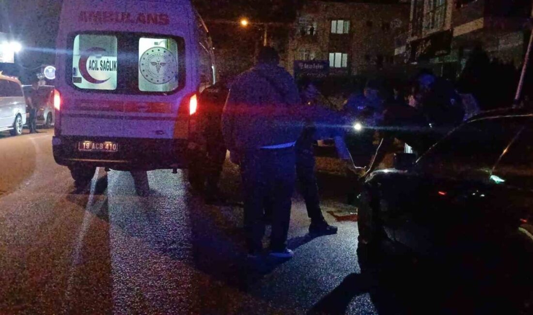 Çorum'un Yavruturna Mahallesi'nde E.Y.'ye silahlı saldırı düzenlendi. Yaralanan E.Y., hastaneye