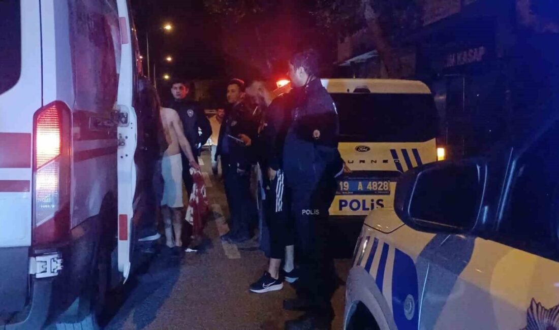 Çorum'da Bahabey Caddesi'nde iki grup arasında çıkan kavgada 25 yaşındaki