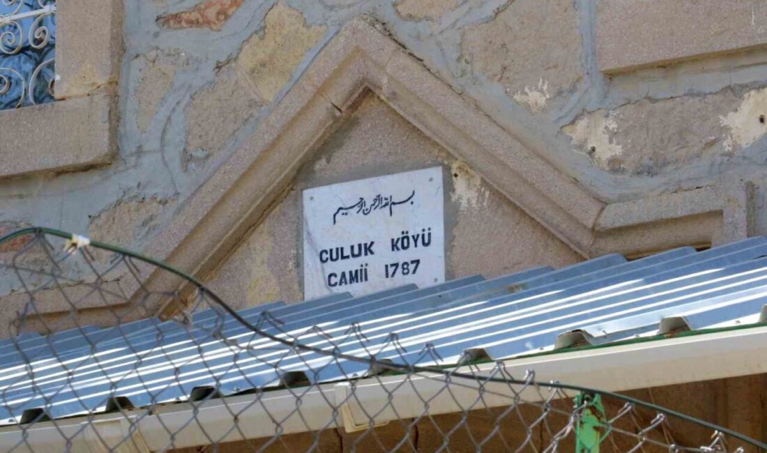 Culuk köyünde bulunan tarihi Culuk Camii, Kurtuluş Savaşı'nda hastane olarak