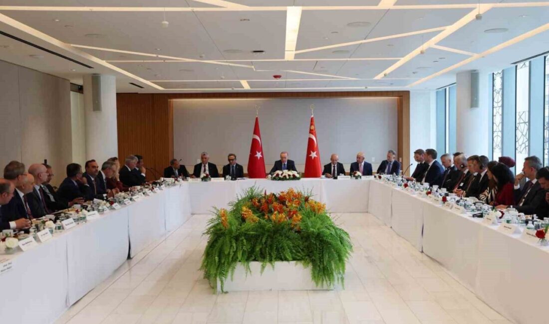 Cumhurbaşkanı Recep Tayyip Erdoğan, Birleşmiş Milletler Genel Kurulu'na katılmak üzere