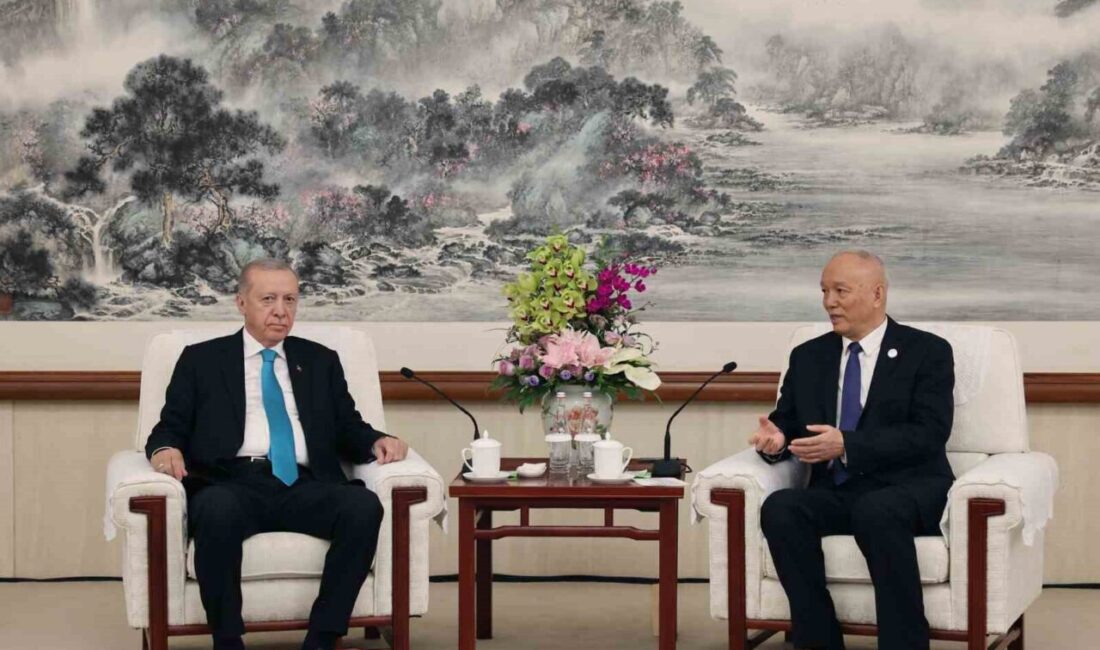 Cumhurbaşkanı Erdoğan, Çin'de Şanghay İşbirliği Teşkilatı Zirvesi kapsamında Siyasi Büro
