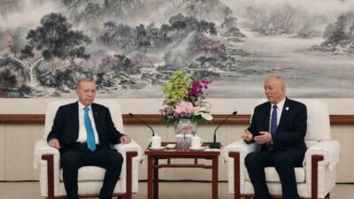 Cumhurbaşkanı Erdoğan, Çin'de Şanghay İşbirliği Teşkilatı Zirvesi kapsamında Siyasi Büro
