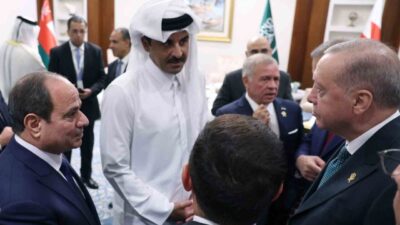 Cumhurbaşkanı Recep Tayyip Erdoğan, Katar Emiri Şeyh Temim bin Hamed