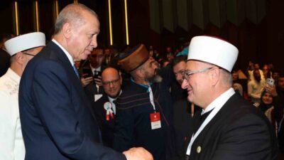 Cumhurbaşkanı, Mevlid-i Nebi Haftası'nda yaptığı konuşmada, içinde bulunduğumuz zorlu zamanlara