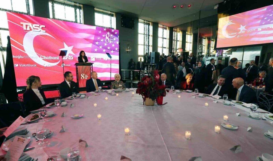 Cumhurbaşkanı Recep Tayyip Erdoğan, Türk-Amerikan Ulusal Yönlendirme Komitesi (TASC) akşam