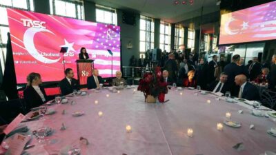 Cumhurbaşkanı Recep Tayyip Erdoğan, Türk-Amerikan Ulusal Yönlendirme Komitesi (TASC) akşam
