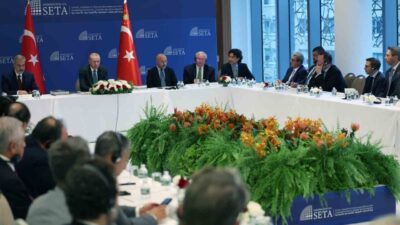 Cumhurbaşkanı Recep Tayyip Erdoğan, New York'ta SETA koordinasyonunda ABD'li düşünce