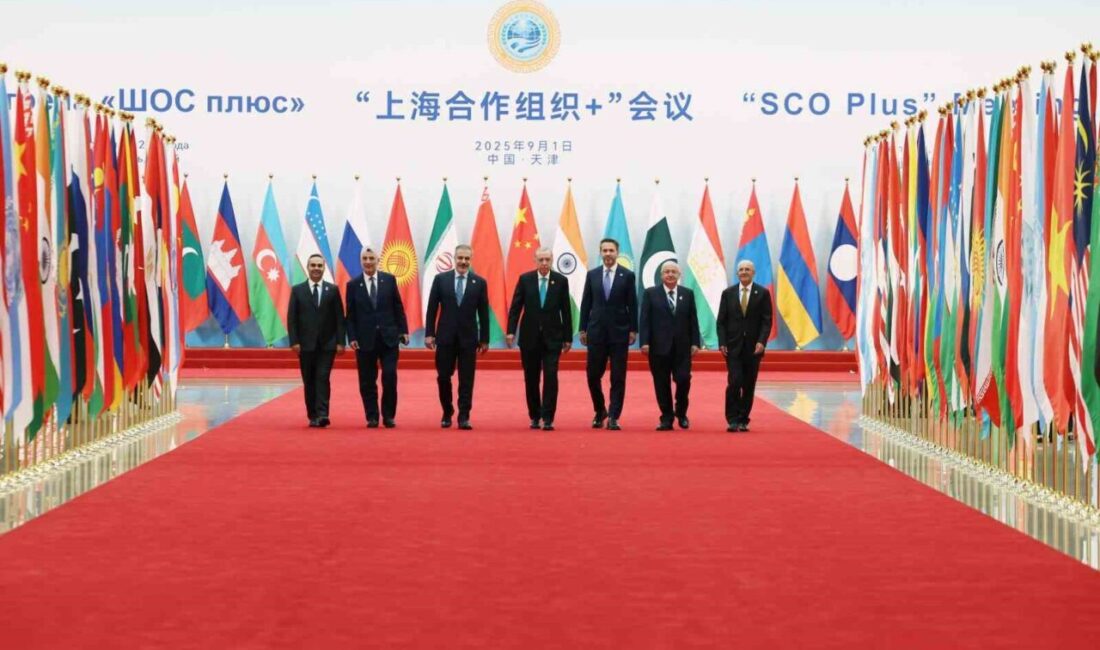 Cumhurbaşkanı Recep Tayyip Erdoğan, Çin’in Tianjin kentinde Şanghay İşbirliği Örgütü