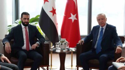 Erdoğan, ABD'de Suriye Devlet Başkanı Ahmed eş-Şara ile bir araya