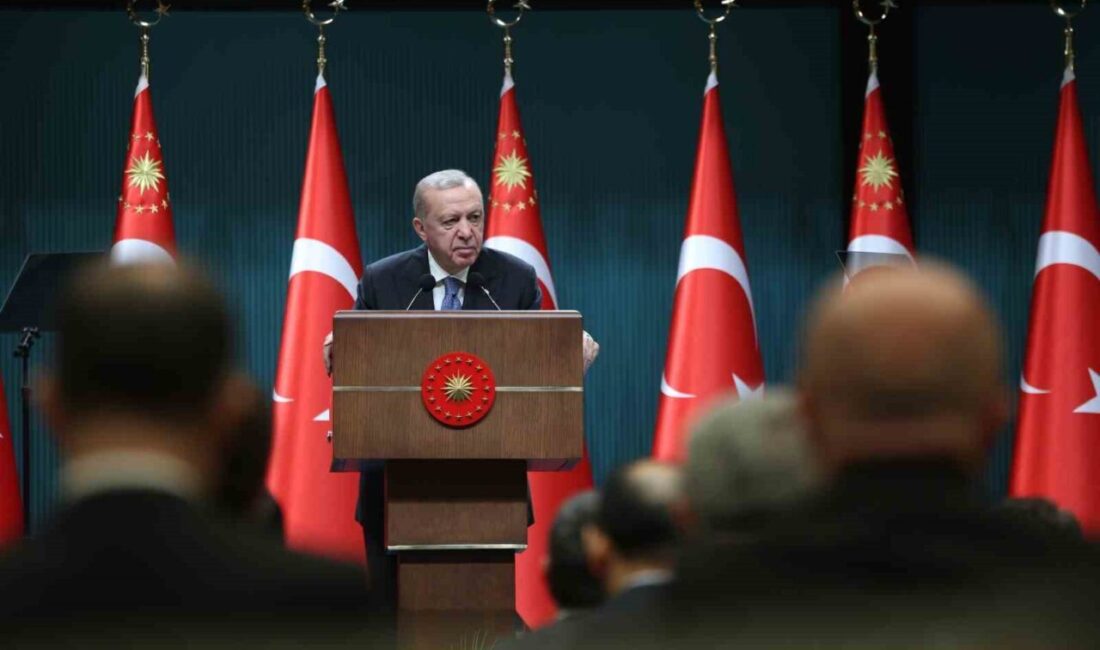 Cumhurbaşkanı Recep Tayyip Erdoğan, Türkiye için 500 bin sosyal konut