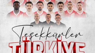 Cumhurbaşkanı Recep Tayyip Erdoğan, A Milli Erkek Basketbol Takımı'nın FIBA