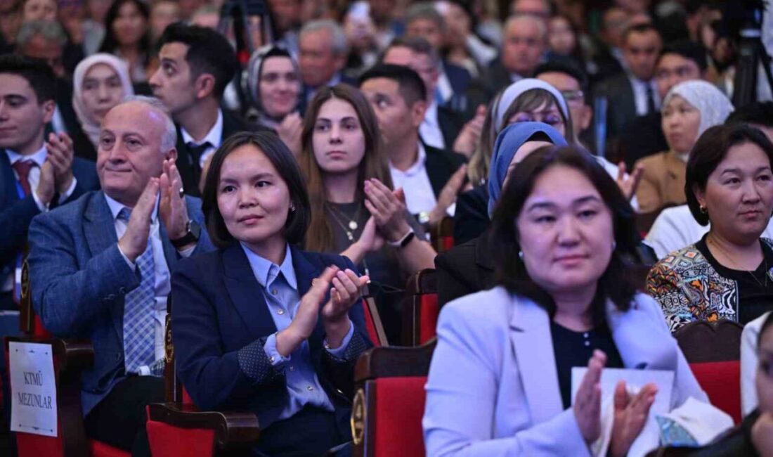 Cumhurbaşkanı Yardımcısı Cevlet Yılmaz, Kırgızistan-Türkiye Manas Üniversitesi'nde 30. yıl törenlerine