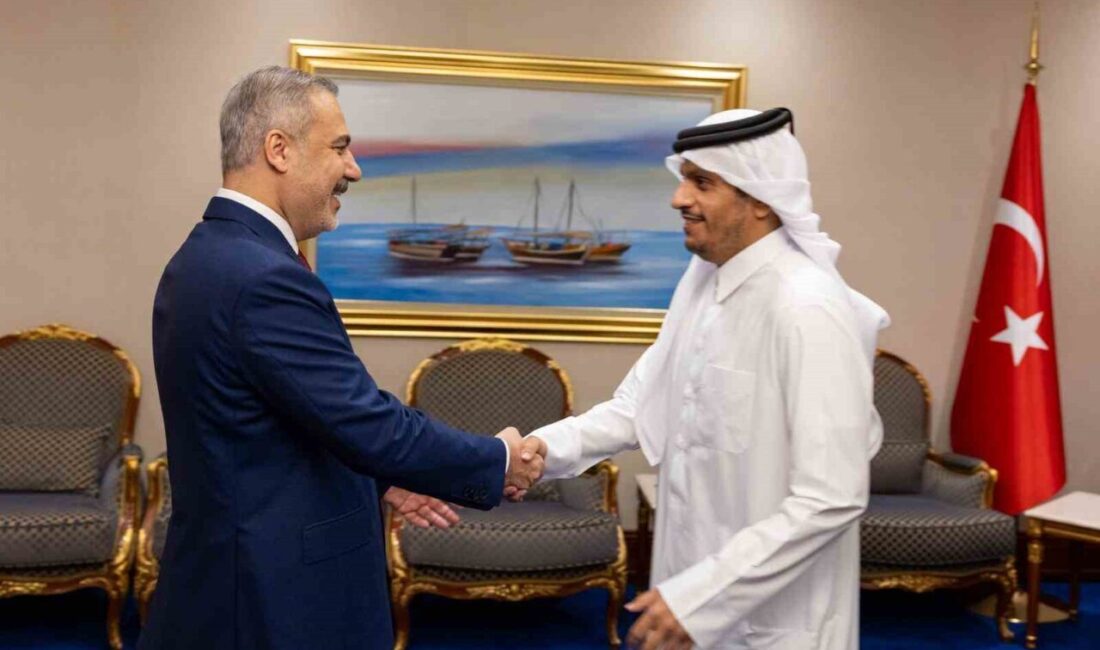 Hakan Fidan, Katarlı mevkidaşıyla Doha'da bir araya geldi. İki bakan,