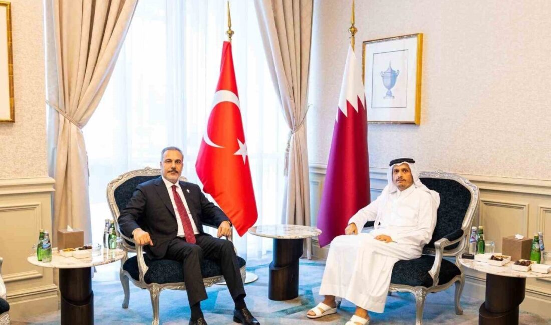 Dışişleri Bakanı Hakan Fidan, Katar'ın başkenti Doha'da Katar Başbakanı ve