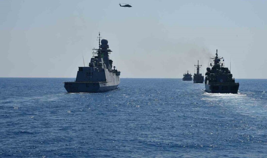 Deniz Kuvvetleri, Dynamic Guard-II/2025 Tatbikatı’na ev sahipliği yaparken, Doğu Akdeniz'de