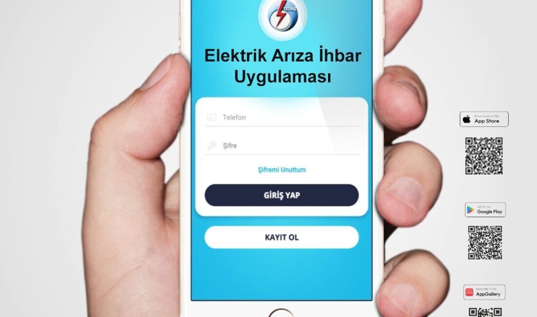 TEDAŞ ve ELDER iş birliğiyle geliştirilen 'Elektrik Arıza İhbar Uygulaması',