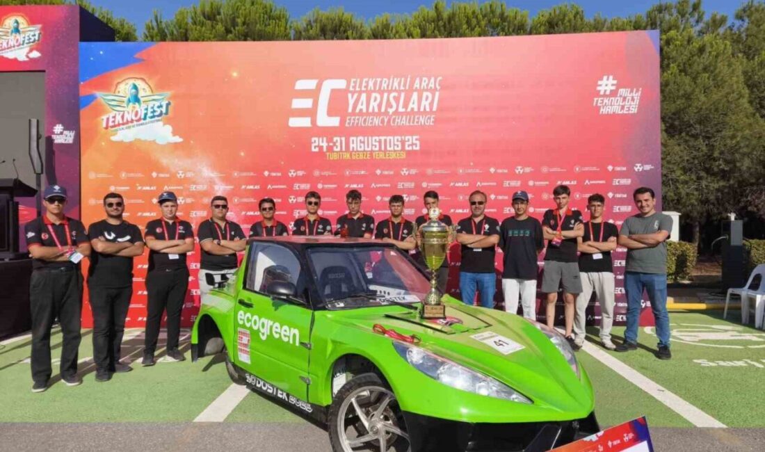 DOSTEK Koleji, TEKNOFEST Efficiency Challenge Yarışları'nda 3 kategoride başarı elde