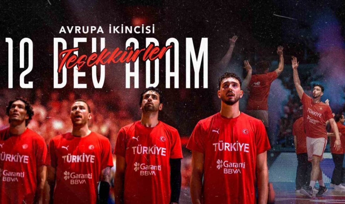 Emine Erdoğan, A Milli Erkek Basketbol Takımı'nın EuroBasket 2025'te gümüş