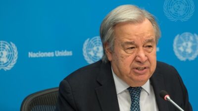 BM Genel Sekreteri Antonio Guterres, İsrail'in Gazze'deki durumu ciddi şekilde