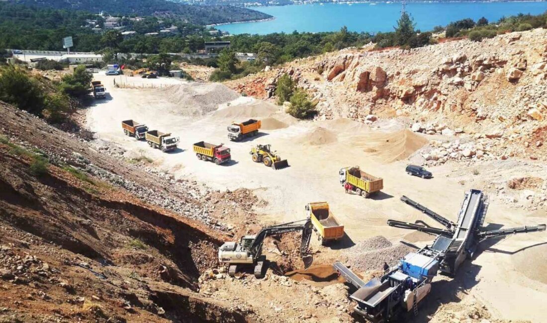 Muğla Büyükşehir Belediyesi hafriyat atıklarını takip ederek çevre kirliliğini önlemeye