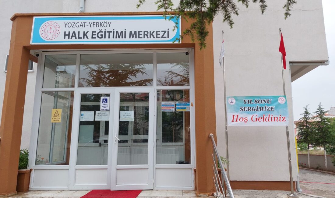 Yozgat’ın Yerköy ilçesinde Halk Eğitim Merkezi Müdürlüğü tarafından açılan üniversiteye