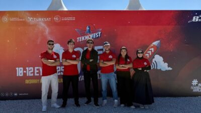 Düzce Üniversitesi Mühendislik Fakültesi öğrencilerinden oluşan HAREZMİ DGM Takımı, TÜRKSAT'ın