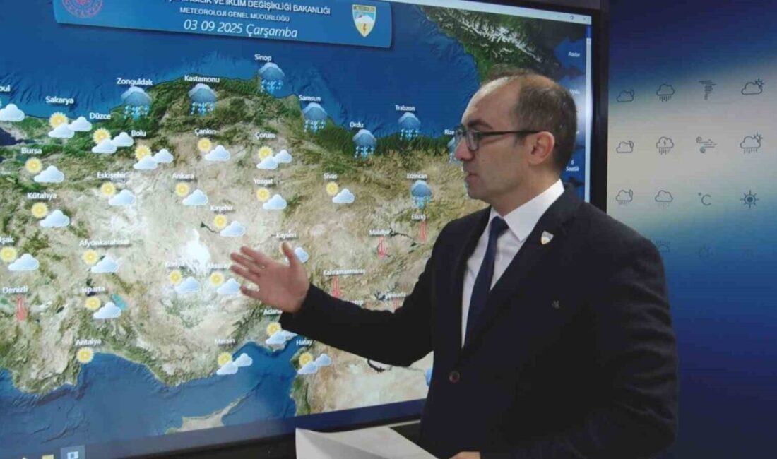 Meteoroloji Genel Müdürlüğü Hava Tahmin Uzmanı Cengiz Çelik, ülke genelinde