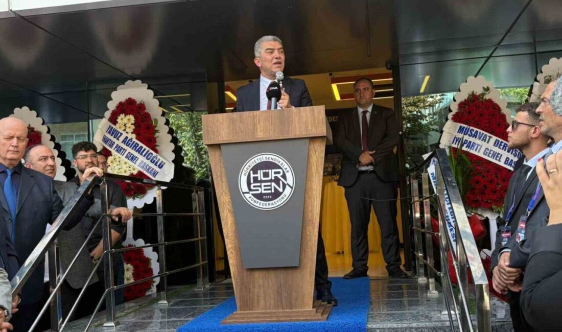 HÜR-SEN Genel Başkanı Levent Kuruoğlu'nun açılışta yaptığı konuşmaya göre, yeni