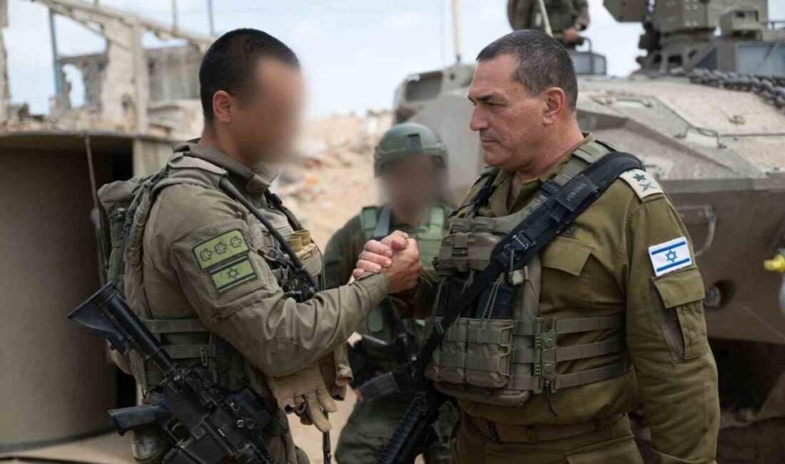 İsrail Genelkurmay Başkanı Eyal Zamir, Gazze Şeridi'nde başlatılan "Gideon’un Savaş