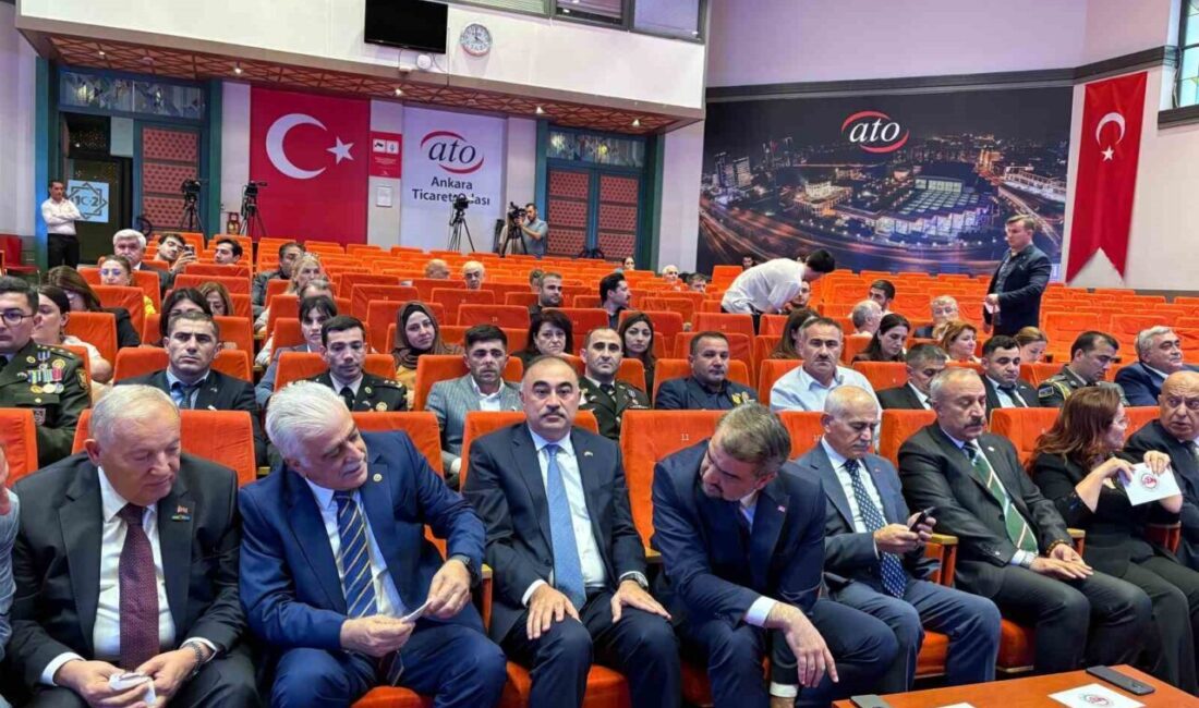Ankara'da düzenlenen "Kafkas İslam Ordusu ve Enver Paşa" anma toplantısında,