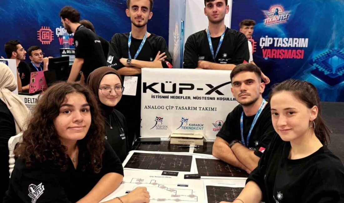 KBÜ'den KÜP-X Takımı, TEKNOFEST 2025 Çip Tasarım Yarışması'nda dördüncü kez