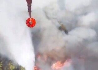 OGM, Kastamonu ve Karabük'teki yangınlara hava ve karadan müdahalede bulunmaya