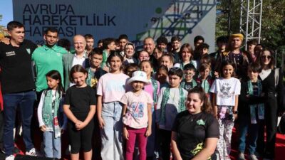 Keçiören'de Avrupa Hareketlilik Haftası kapsamındaki etkinliklere belediye başkanı, milli sporcular