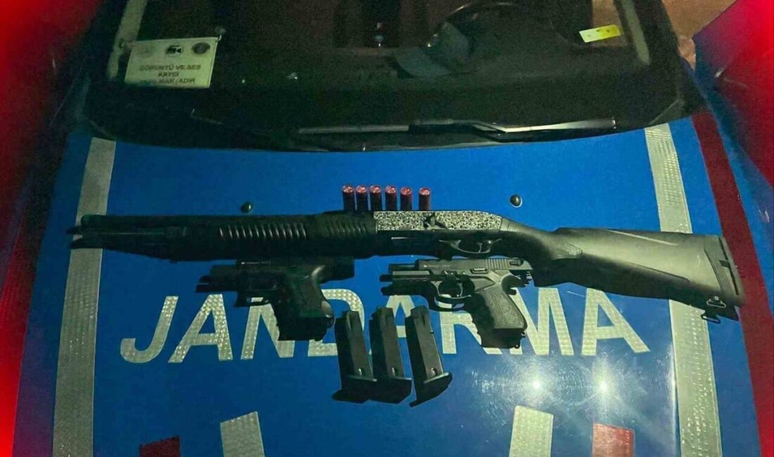 Kırşehir'de düğünlerde silahla havaya ateş eden 3 kişi, jandarma tarafından